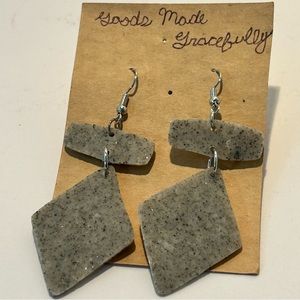 Handmade by Goods made Gracefully clay earrings
